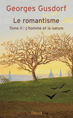 غلاف الطبعة الفرنسية من "الإنسان الرومانيطيقي"